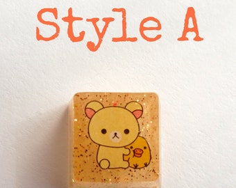 Bear keycaps | Artisan key cap set | Anime keycap for mechanical keyboard OEM Cherry MX