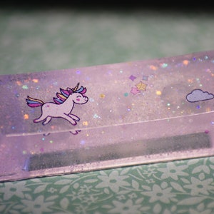 Right shift | Cute unicorn keycap | Artisan key cap for mechanical keyboard OEM Cherry MX