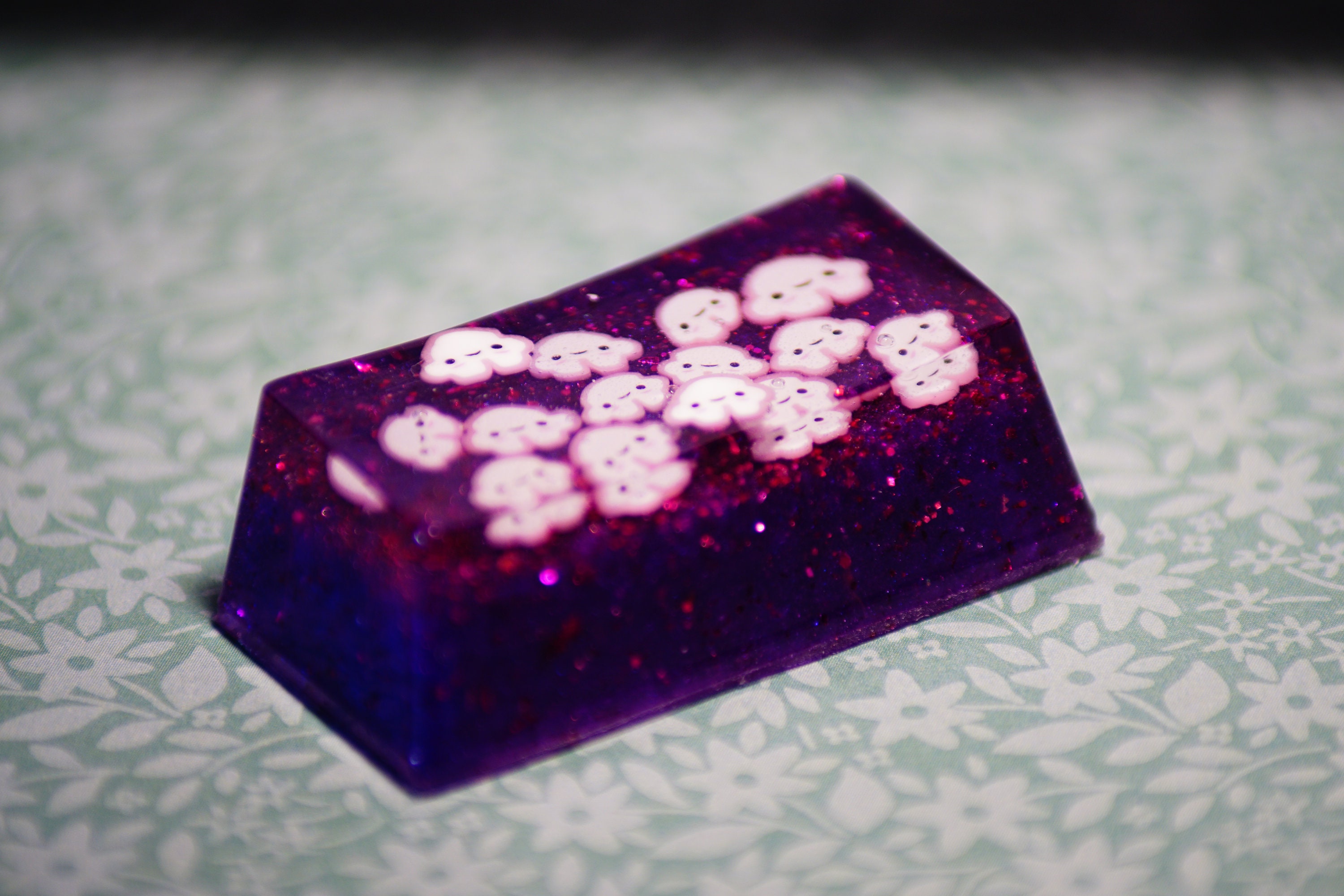 Backspace | Enter Keycap | Cute Cloud Keycaps | Artisan Key Cap for ...