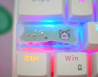 Vänster shift | Söt katt-tangentbord | Artisan-tangentbord för mekaniskt tangentbord OEM Cherry MX
