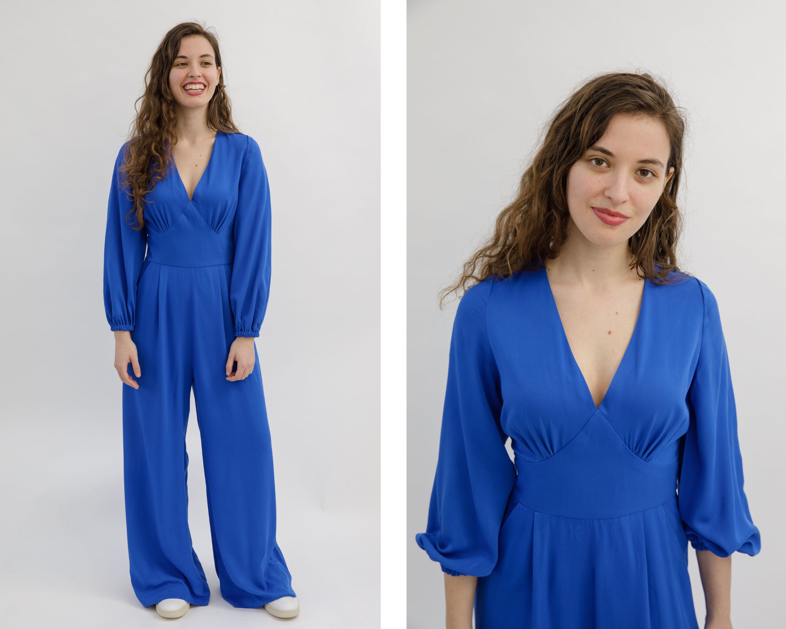 Springe Jumpsuit Sleeve Extension PDF Sewing Pattern Etsy UK