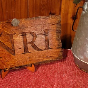 INRI Crucifixion Sign – Wooden Replica with Hebrew, Greek, Latin Inscription image 8