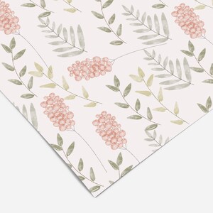 Pink Floral Farmhouse Contact Paper | Shelf Liner | Drawer Liner | Peel and Stick Paper | Removable Wallpaper | Peel and Stick Wallpaper | 3