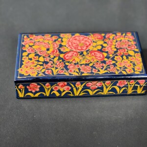 Exquisite Mystery Jewelry Box: A Timeless Treasure from Kashmir image 7