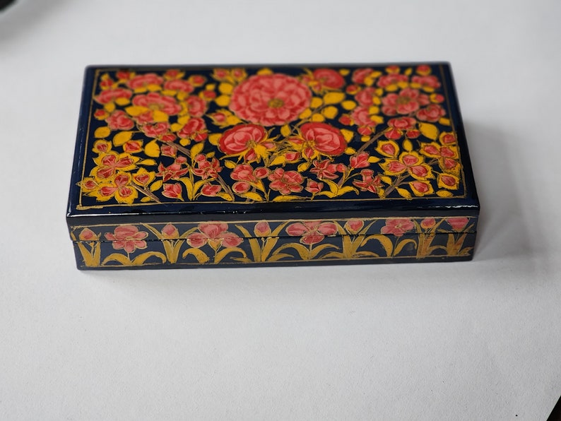 Exquisite Mystery Jewelry Box: A Timeless Treasure from Kashmir image 4