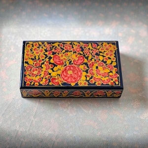 Exquisite Mystery Jewelry Box: A Timeless Treasure from Kashmir image 9