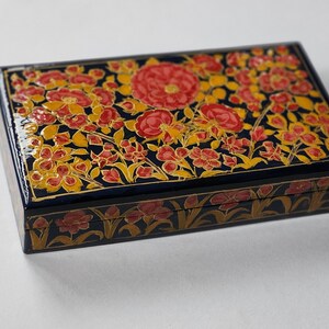 Exquisite Mystery Jewelry Box: A Timeless Treasure from Kashmir image 3