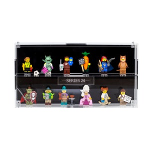 Acrylic Display Case for LEGO Minifigures Series 24