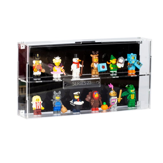 lego minifigure acrylic display case
