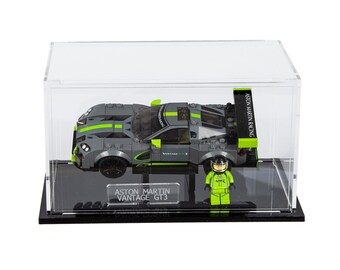 LEGO スピードチャンピオン用の積み重ね可能なアクリルディスプレイ 