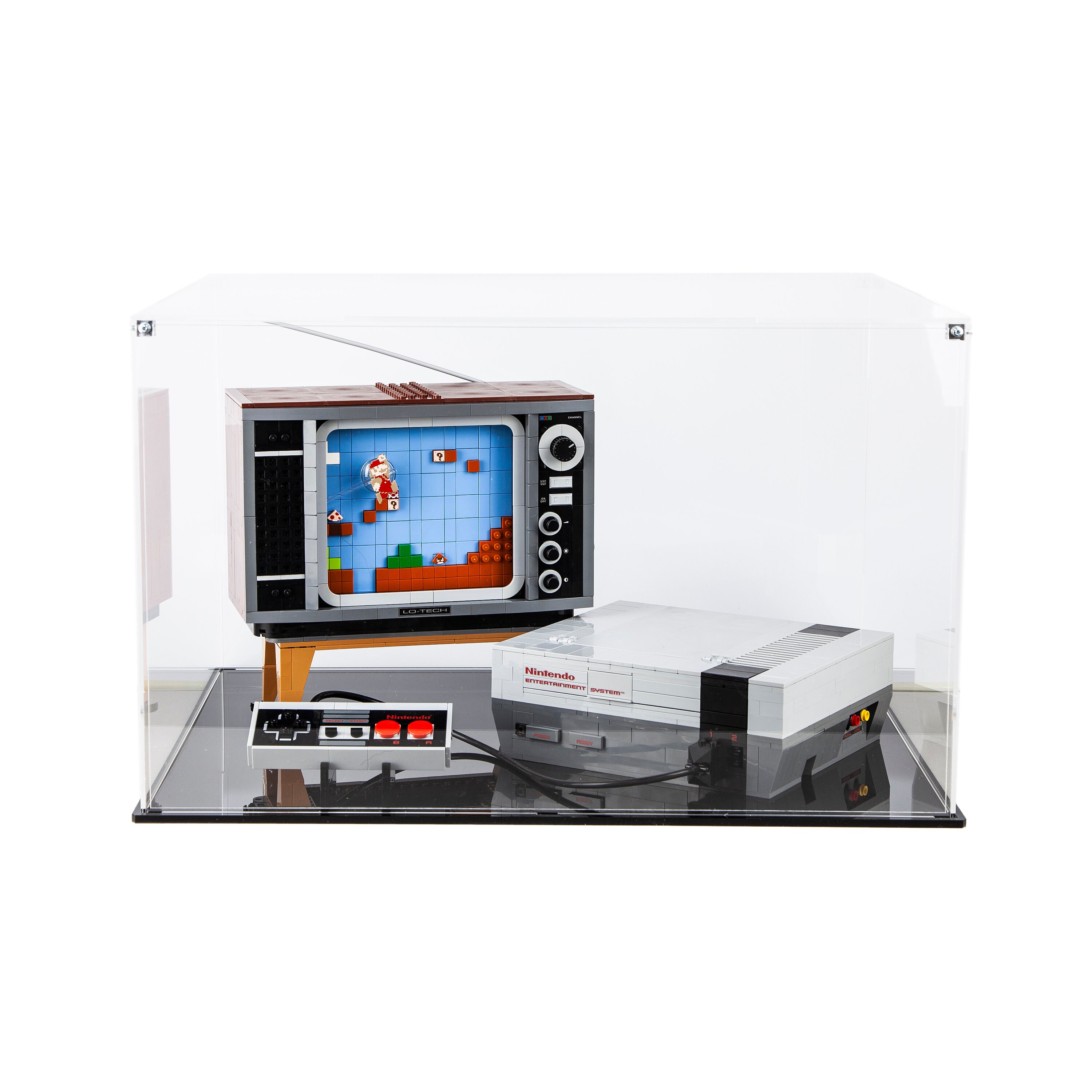 Acrylic Display Case for the LEGO Nintendo Entertainment System