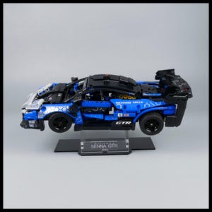 Acryl displaystandaard voor LEGO McLaren Senna GTR (42123)