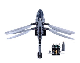 LEGO 10327 ICONS Dune Atreides Royal Ornithopter用ディスプレイ
