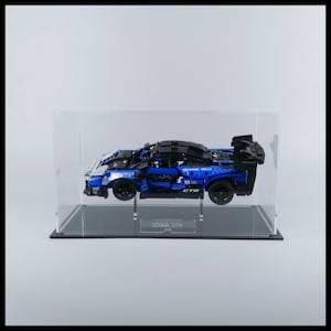 Display Case With Internal Stand For LEGO model McLaren Senna 42123