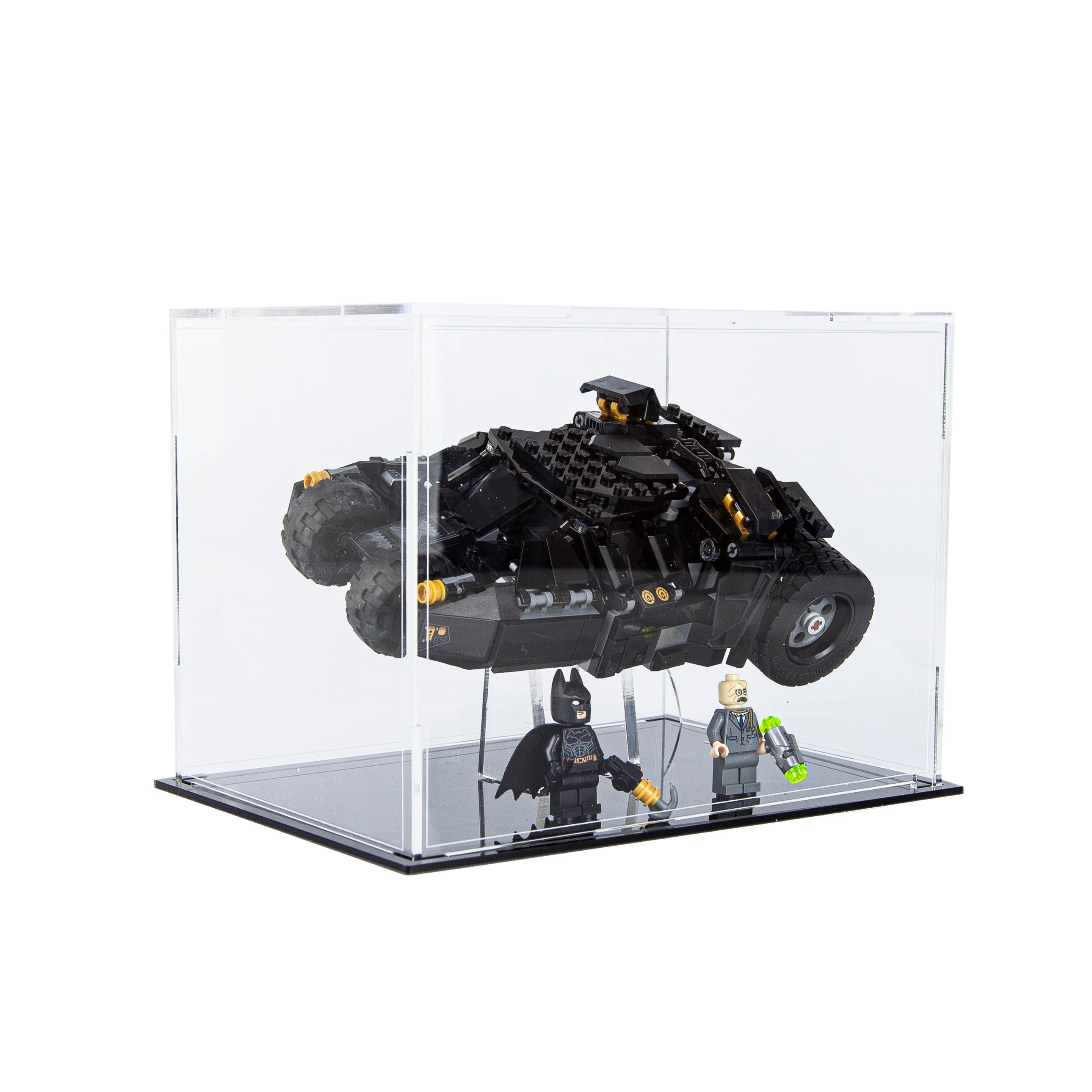 Acrylic display stand for LEGO® DC Batman™ Batmobile™ Tumbler- Display –  Game Face Photography and Printing