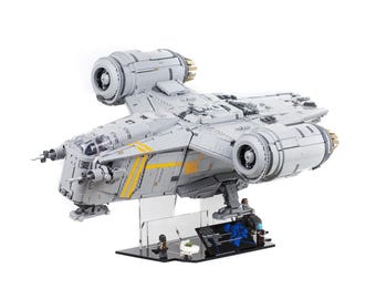 Acryl Display Ständer für LEGO UCS The Rasiermesser Wappen™ 75331