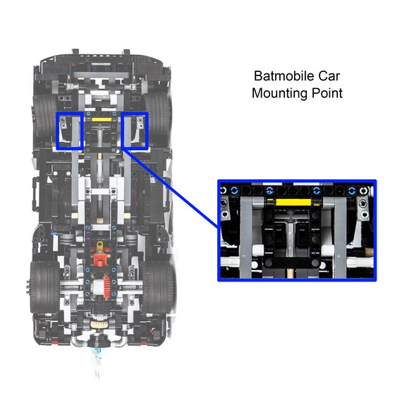 La Batmobile™ de Batman 42127, Technic