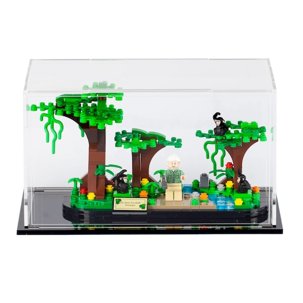 Acrylic Display Case for the LEGO® Jane Goodall Tribute 40530