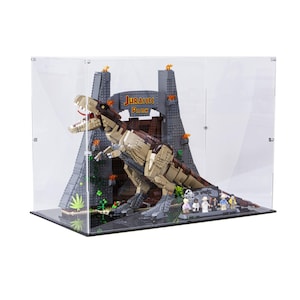Acrylic Display Case for the LEGO Jurassic Park: T. rex Rampage 75936