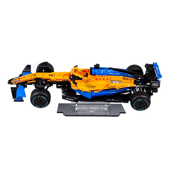 Acrylic Display Stand for the LEGO® Mclaren Formula 1™ Race Car