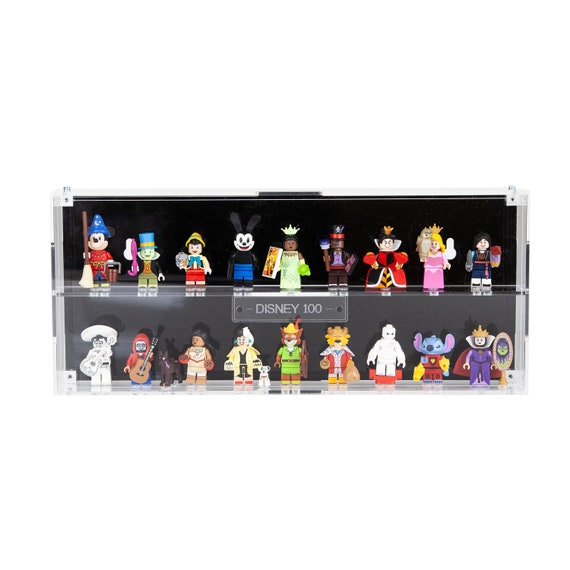 Acrylic Display Case for LEGO Minifigures Disney 100 Series 