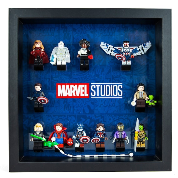 How To Make A Minifigure Lego Picture Frame - Pillar Box Blue