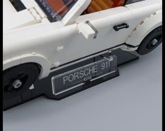 ポルシェ 911 アクリル製ディスプレイスタンド レゴ クリエイター
