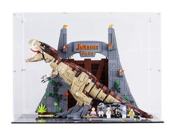 Acrylic Display Case for the LEGO Jurassic Park: T. Rex Rampage