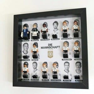 Duitse acryl minifiguurweergave DFB-team/gezicht