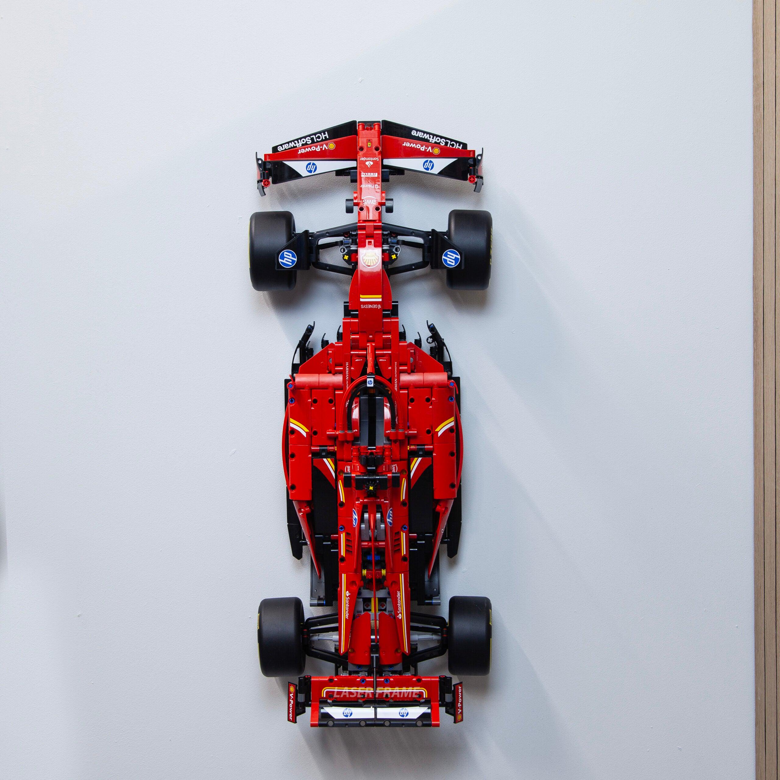 Wall Mounted Car Stand for LEGO Technic™ Ferrari SF-24 F1 Car