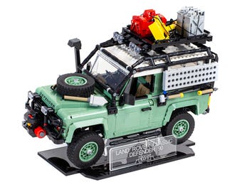 Acrylic Display Stand For LEGO Technic Land Rover Classic Defender 90 10317