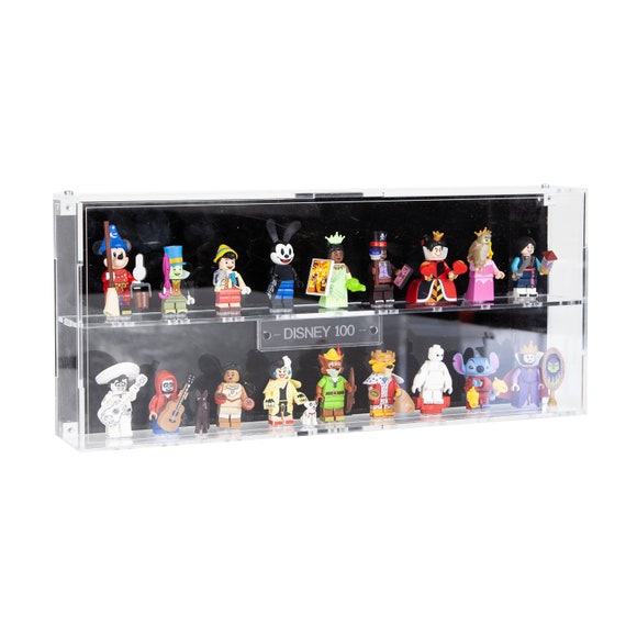 Acrylic Display Case for LEGO Minifigures Disney 100 Series