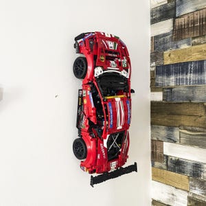 Wall mounted car stand For LEGO Ferrari 488 GTE “AF Corse #51”42125