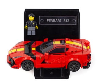 Expositor de pared acrílico para LEGO Speed Champions 2023