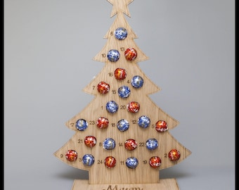 Personalised Christmas Lindt Lindor advent calendar