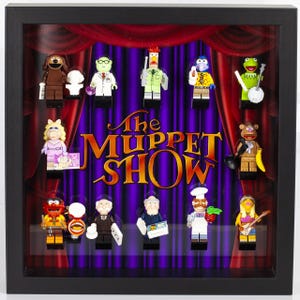 Acrylic frame insert for the Muppets show minifigure series