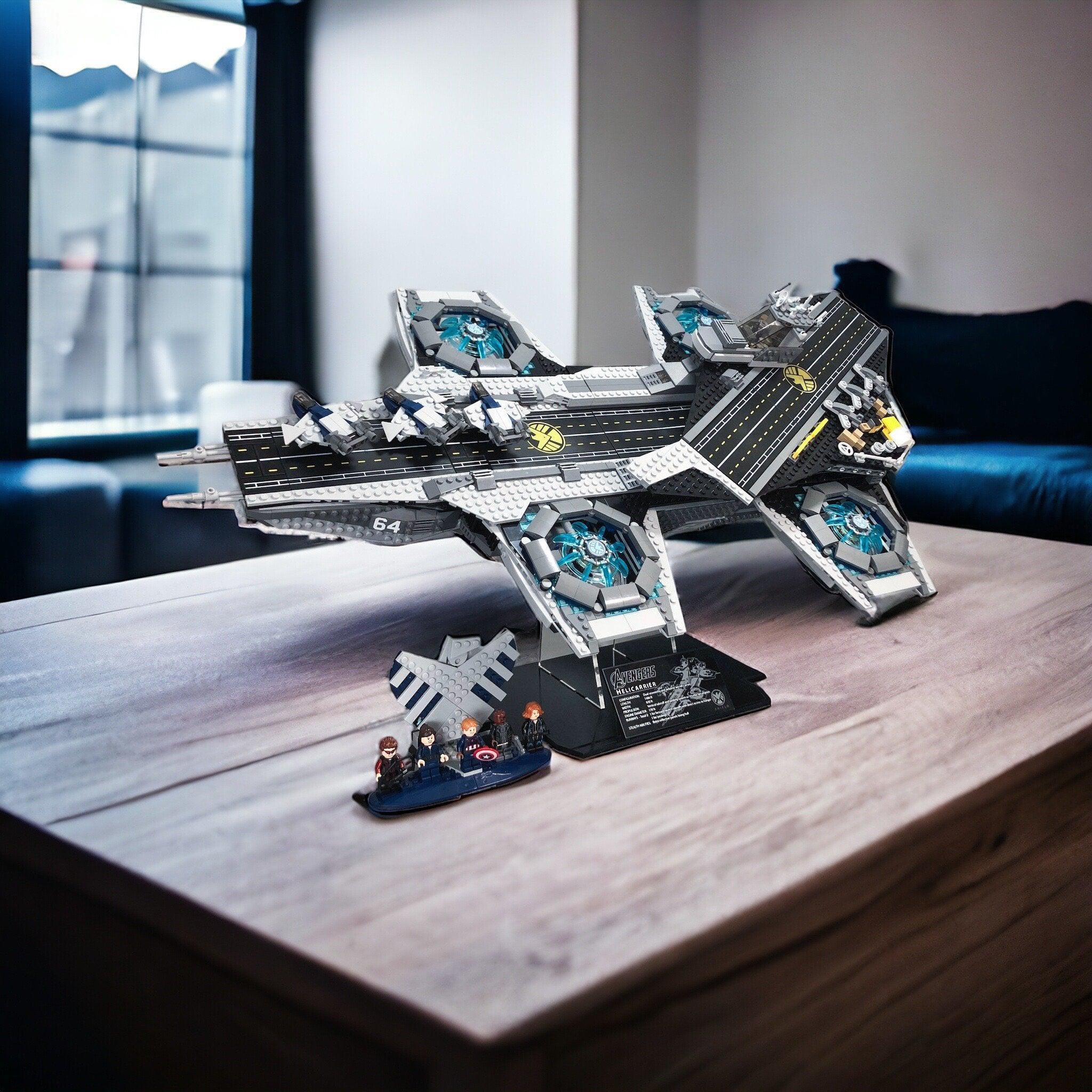 LEGO® S.H.E.I.L.D ヘリキャリア 76042 用アクリルディスプレイ 