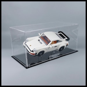 Vitrina acrílica Porsche 911 con soporte interior para modelo LEGO® (10295)