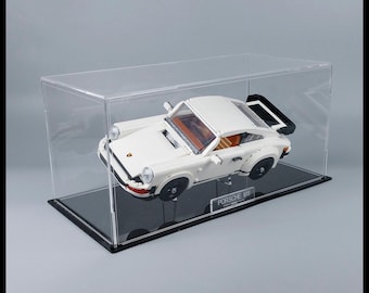 Porsche 911 Acrylic Display Case With Internal Stand For LEGO® model (10295)