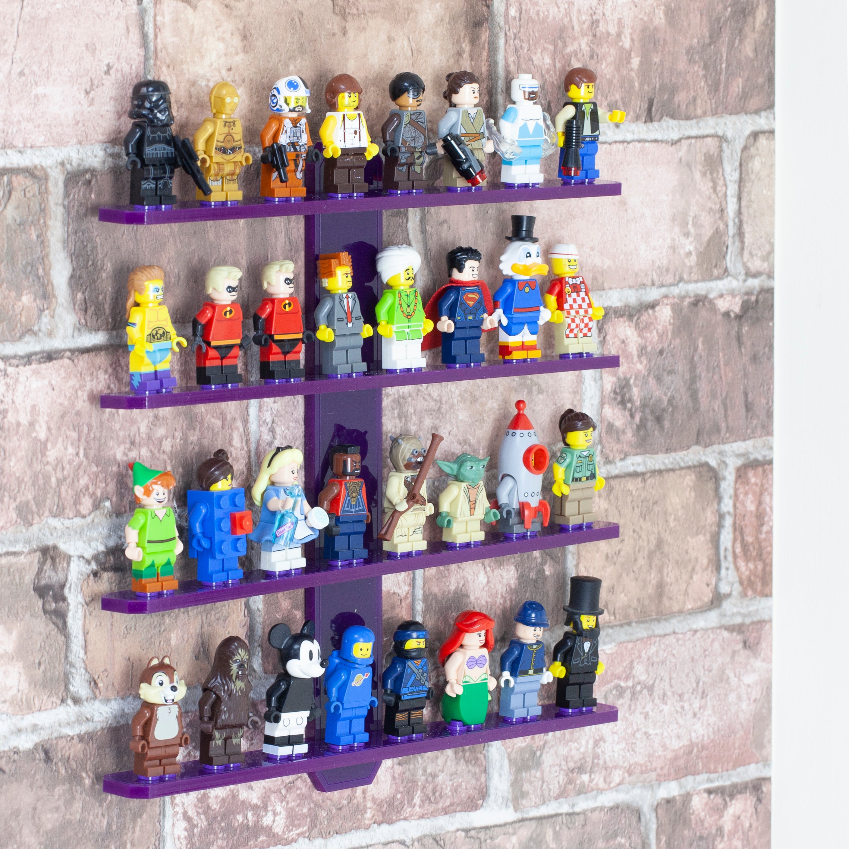 Wall Mounted Minifigure Stand Etsy