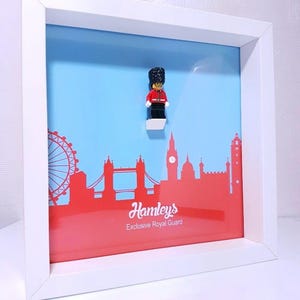 Acrylic frame insert for the Hamleys Exclusive Royal Guard