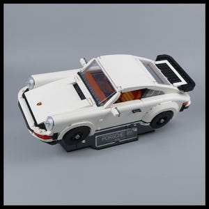 Porsche 911 Acrylic Display Stand For LEGO Creator model (10295)