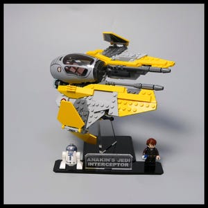 Acrylic Display Stand For LEGO Anakin&#39;s Jedi™ Interceptor 75281