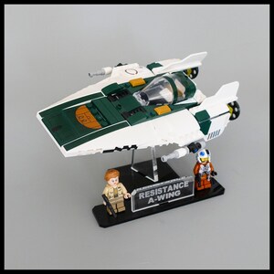 Acrylic Display Stand for LEGO Star Wars Resistance A-Wing (75248)