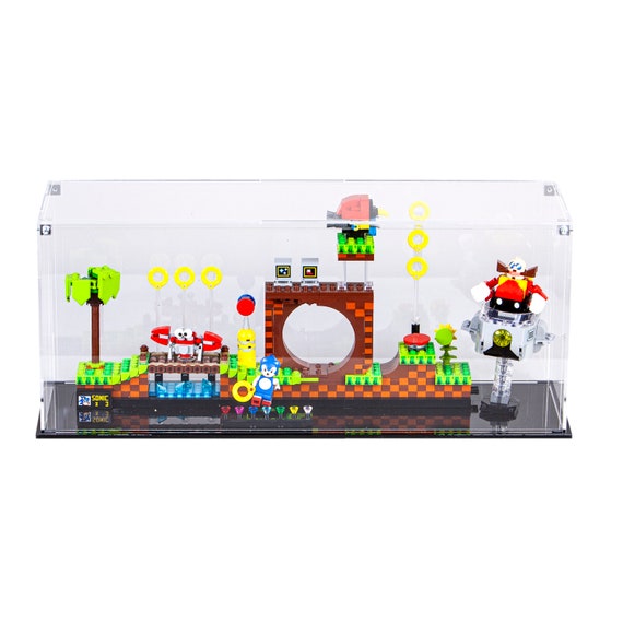 Acrylic Display Case for LEGO Sonic the Hedgehog