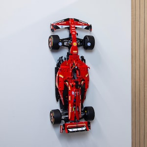 Wall mounted car stand For LEGO Technic™ Ferrari SF-24 F1 Car 42207