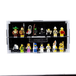 Acrylic Display Case for LEGO Minifigures Disney Series 2