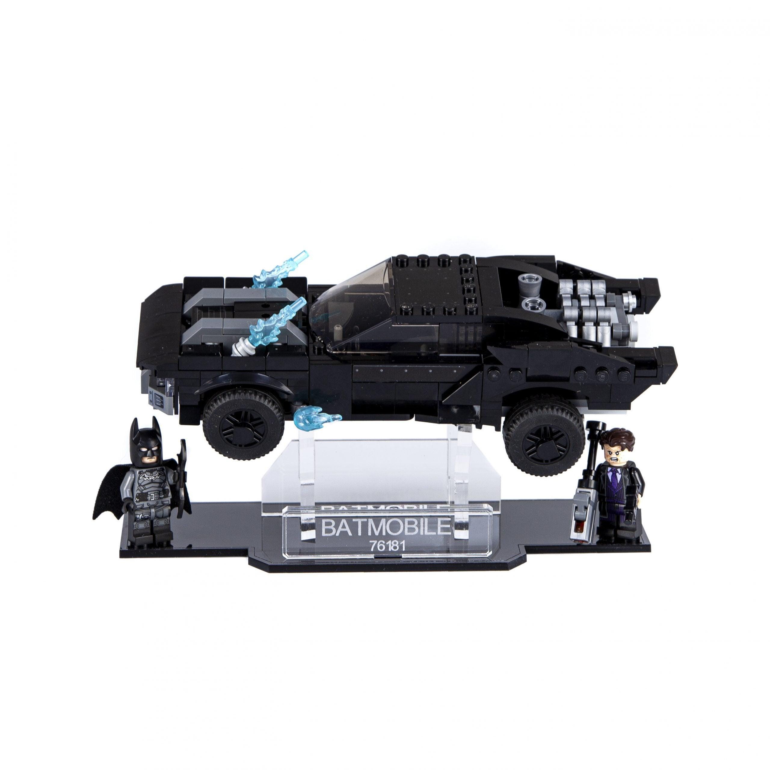 Présentoir en acrylique pour La poursuite LEGO Batmobile The Penguin