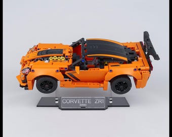 Acrylic Display Stand for LEGO Chevrolet Corvette ZR1 (42093) - Etsy