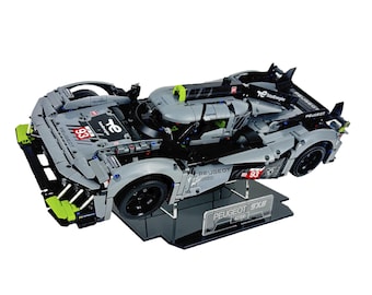 Espositore in acrilico per LEGO PEUGEOT 9X8 24H Le Mans Hybrid Hypercar 42156